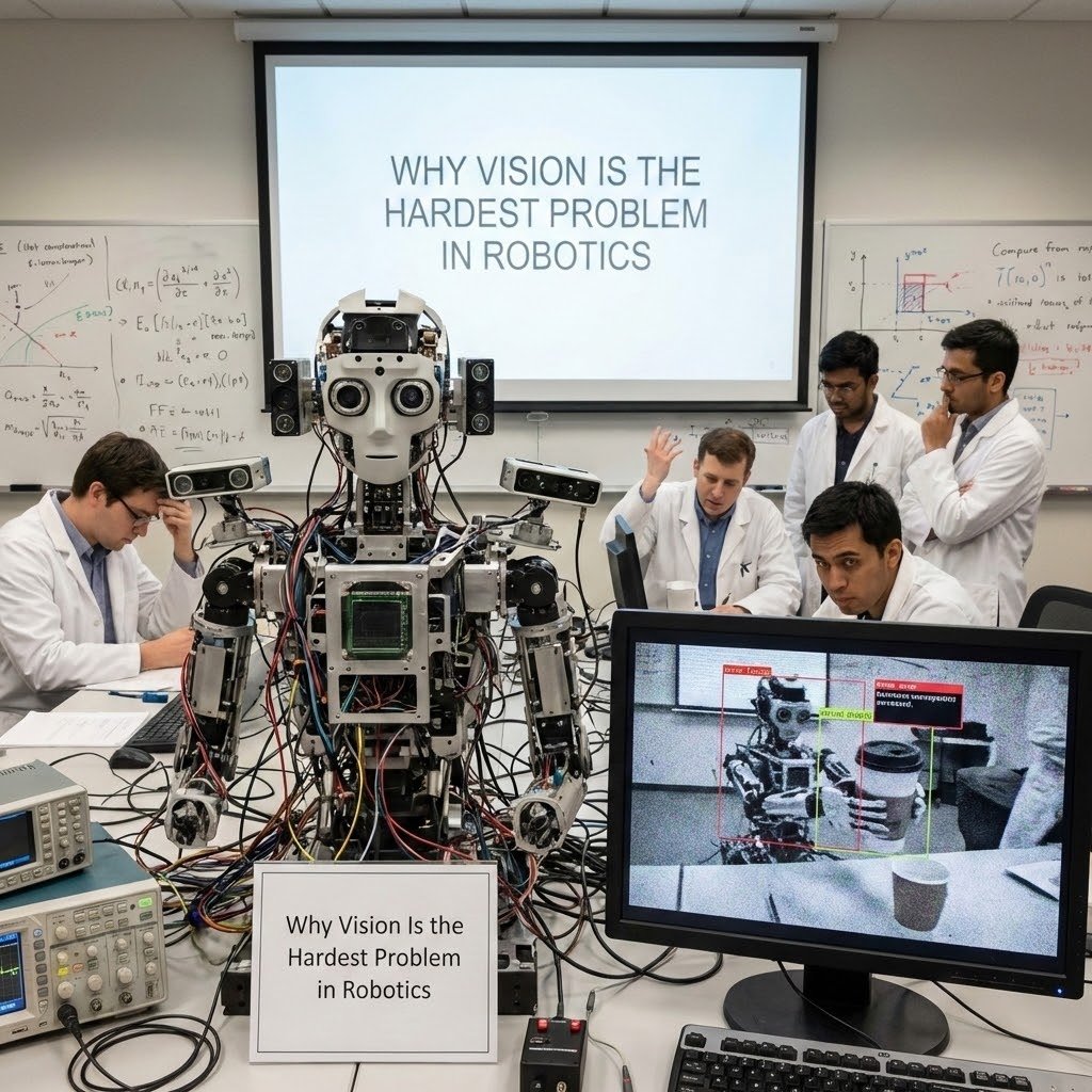 Why Vision Is the Hardest Problem in Robotics