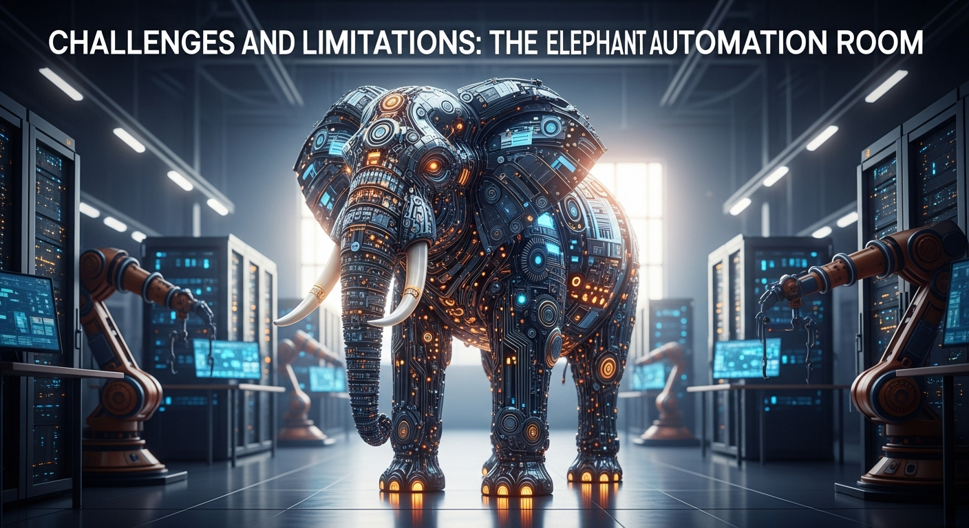 Challenges and Limitations: The Elephant in the Automation Room