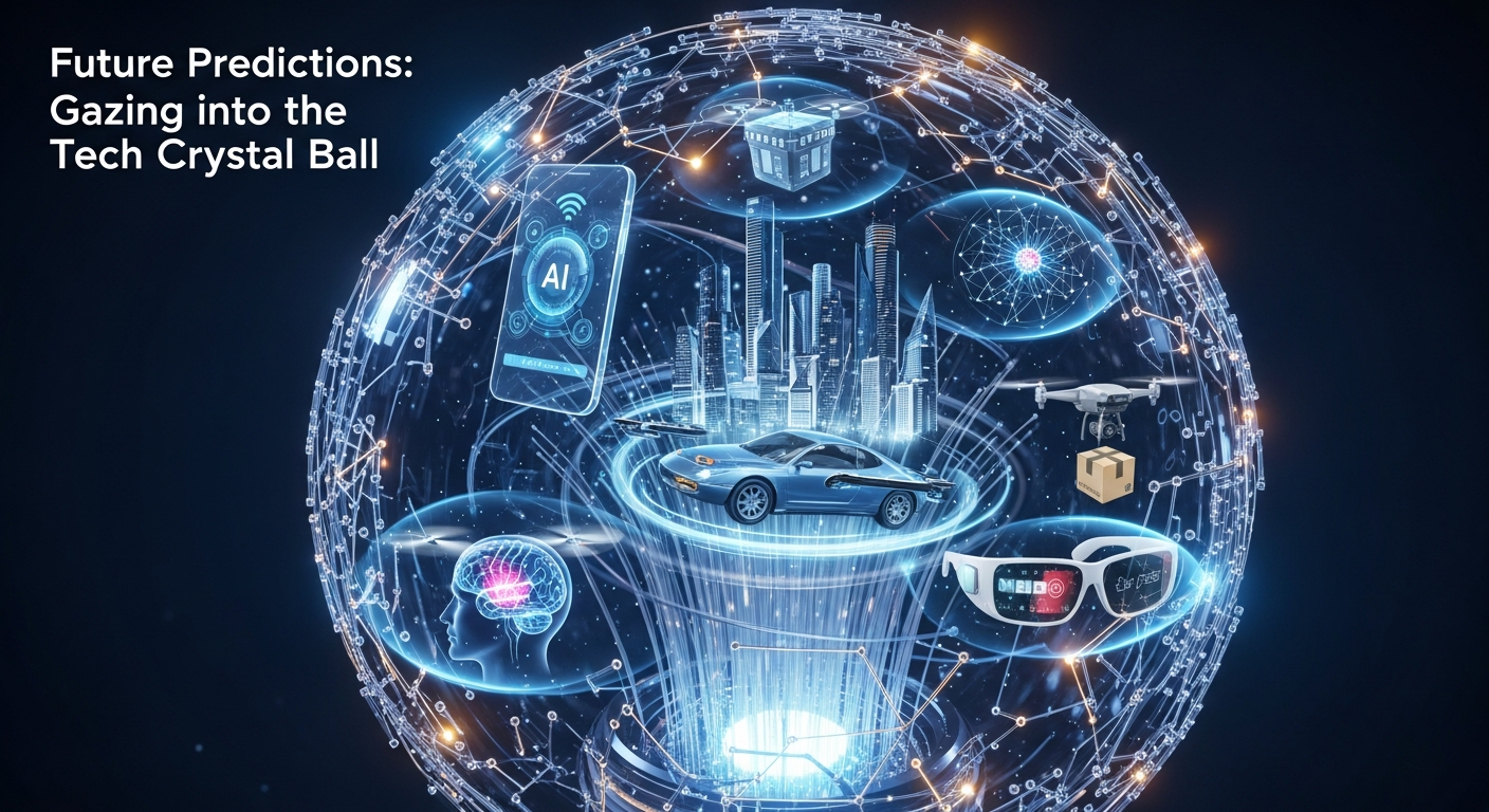 Future Predictions: Gazing into the Tech Crystal Ball