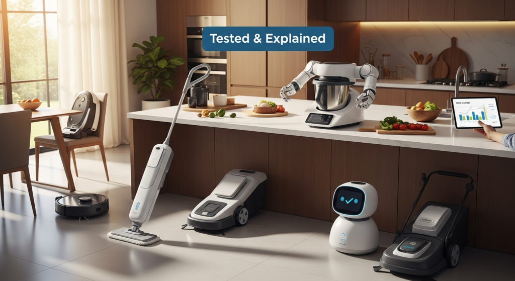 Home Robots That Actually Save You Time (Tested & Explained)
