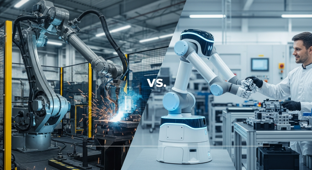 Industrial Robots vs Collaborative Robots: What’s the Real Difference?