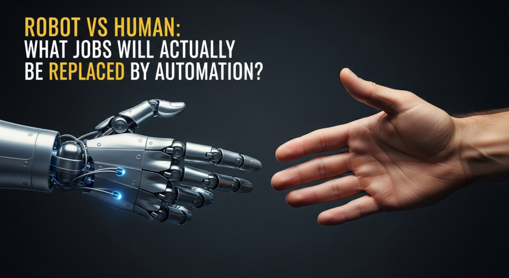 Robot vs Human: What Jobs Will Actually Be Replaced by Automation?