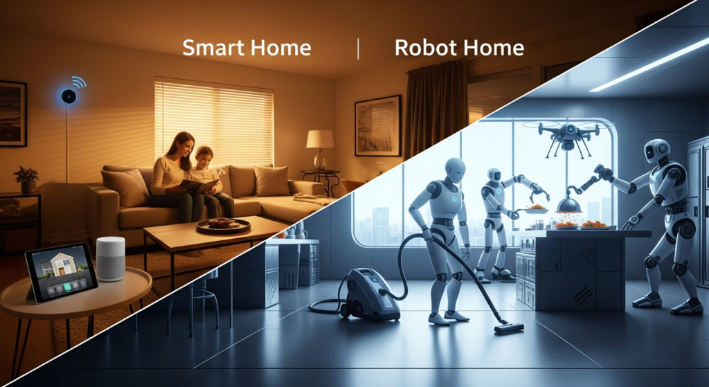 Smart Home vs Robot Home: What’s the Future?