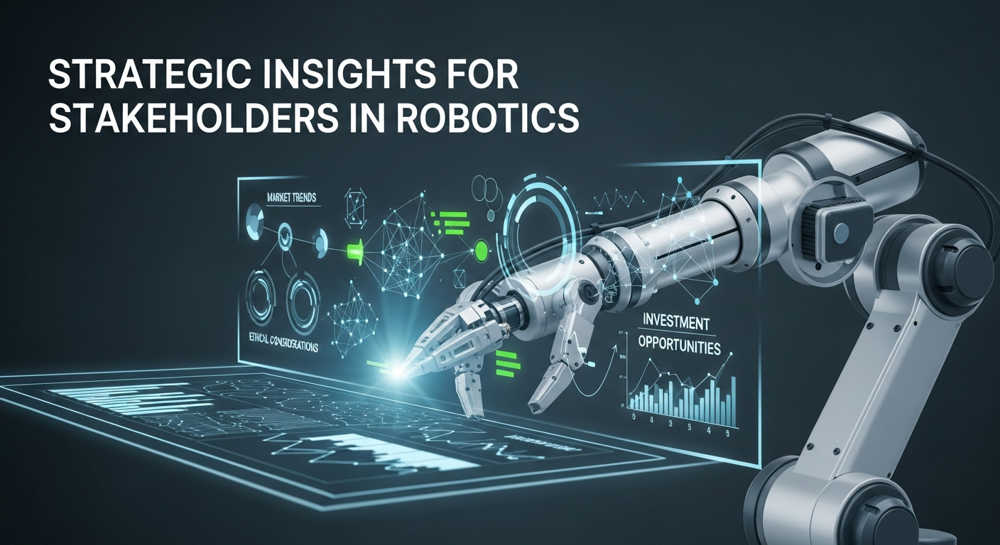 Strategic Insights for Stakeholders in Robotics