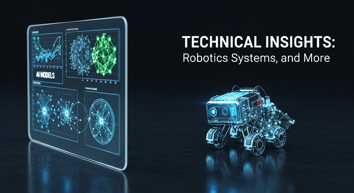 Technical Insights: AI Models, Robotics Systems, and More