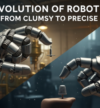 The Evolution of Robot Hands: From Clumsy to Precise