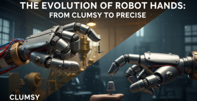 The Evolution of Robot Hands: From Clumsy to Precise