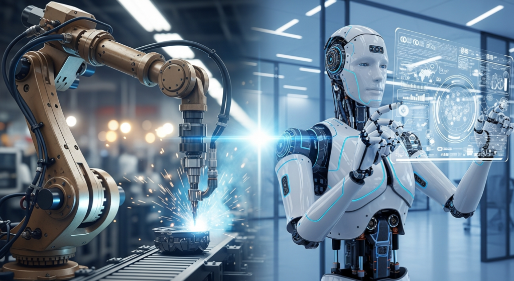 The Evolution of Robotics: From Industrial Arms to AI Machines