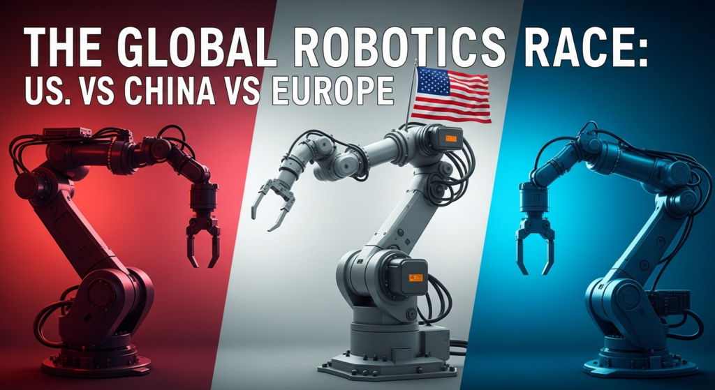 The Global Robotics Race: US vs China vs Europe
