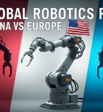 The Global Robotics Race: US vs China vs Europe