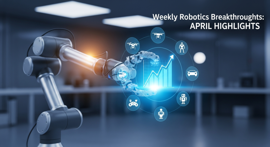 Weekly Robotics Breakthroughs: April Highlights