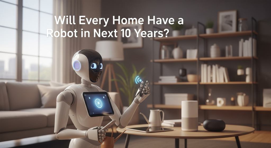 Will Every Home Have a Robot in the Next 10 Years?
