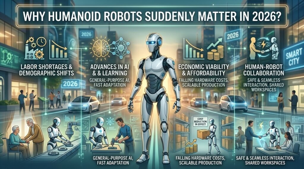 Why Humanoid Robots Suddenly Matter in 2026