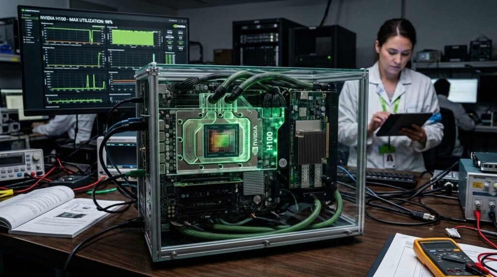 High-performance chips from companies like NVIDIA.