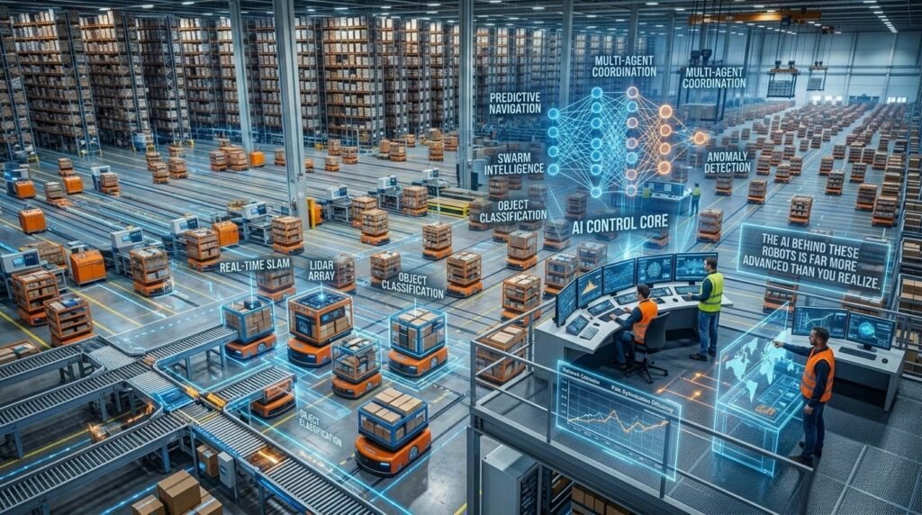 The AI Behind Modern Warehouse Robots Is Far More Advanced Than Most People Realize