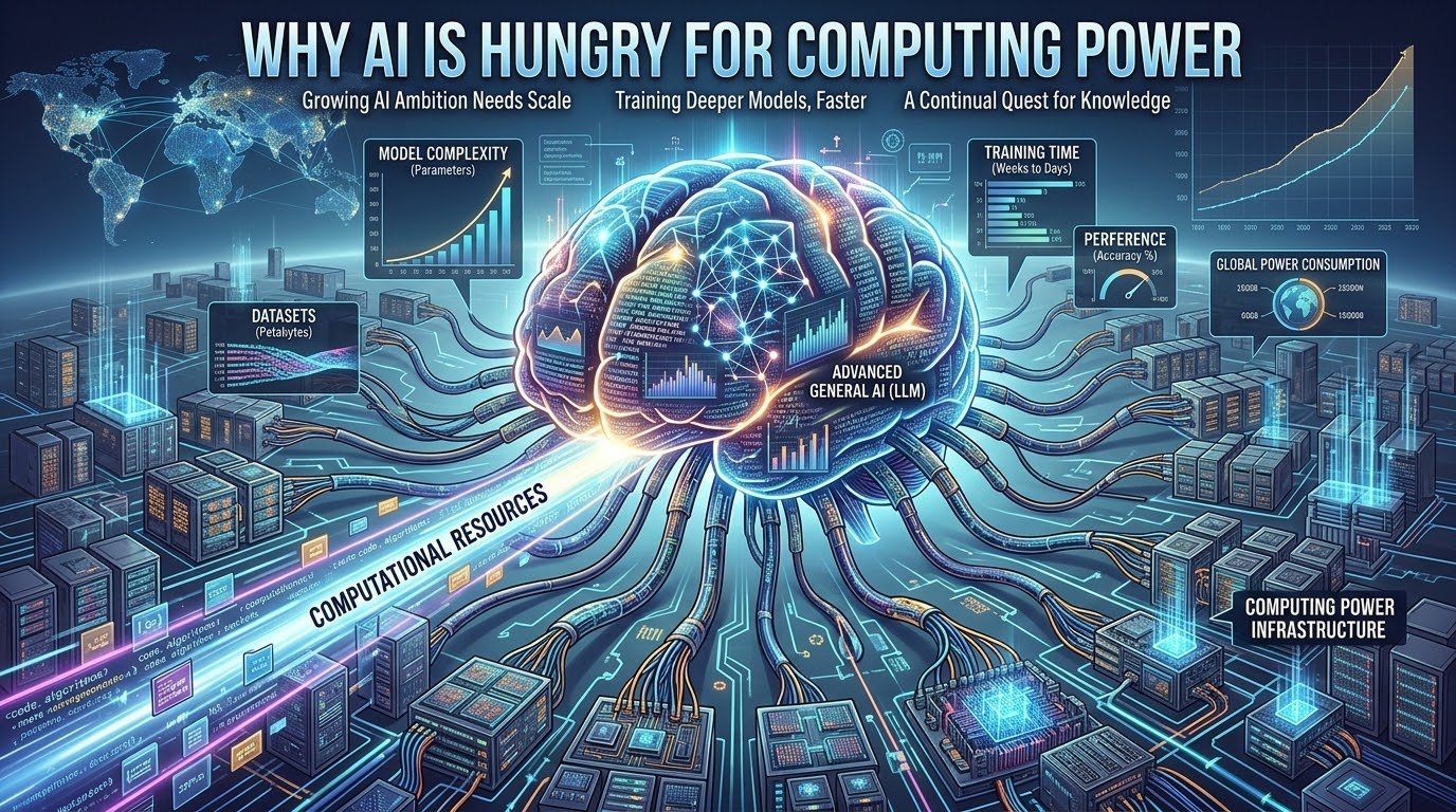Comparison of human versus AI learning efficiency — neural network training requiring massive datasets versus intuitive human recognition