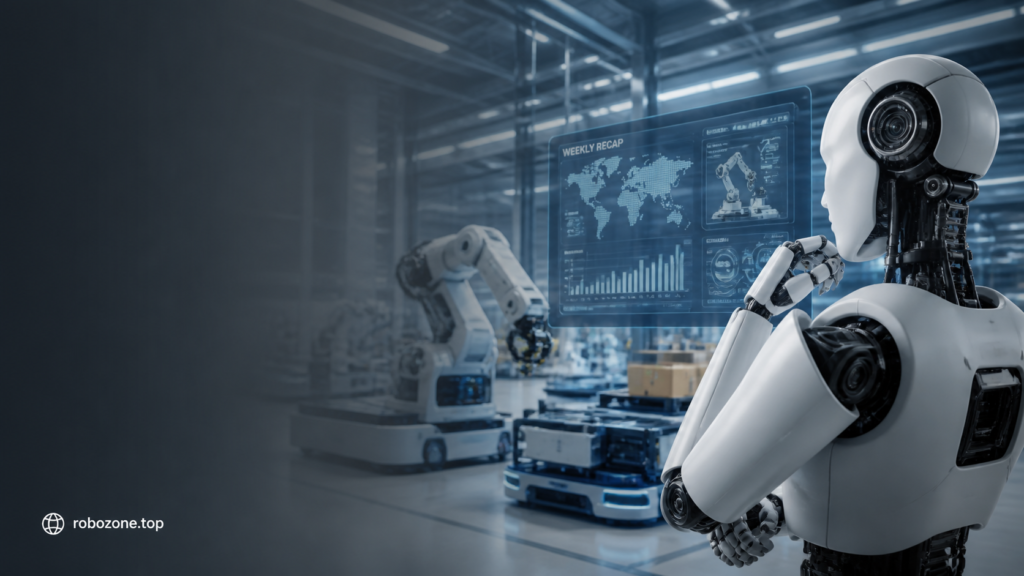Weekly Robotics Recap: What the Industry Is Talking About