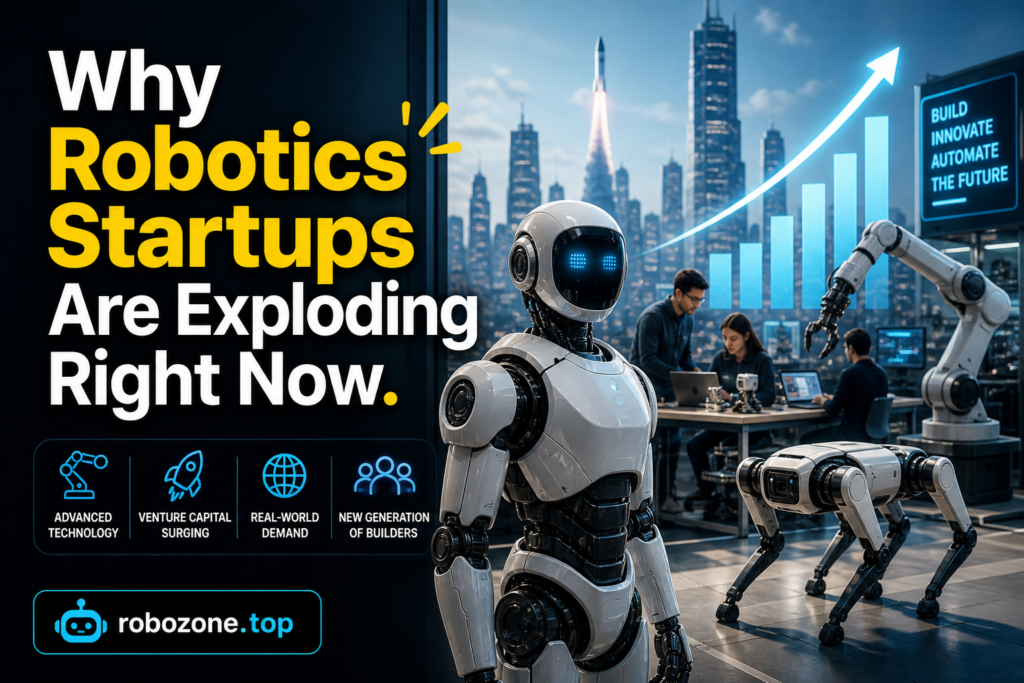 Why Robotics Startups Are Exploding Right Now