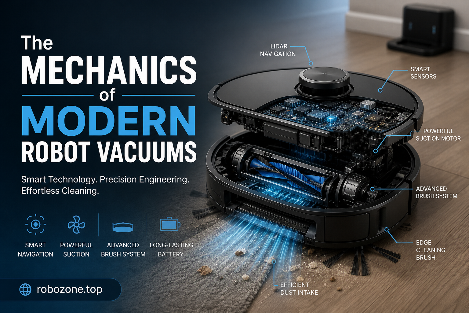The Mechanics of Modern Robot Vacuums