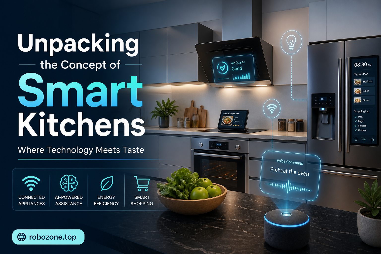 Unpacking the Concept of Smart Kitchens