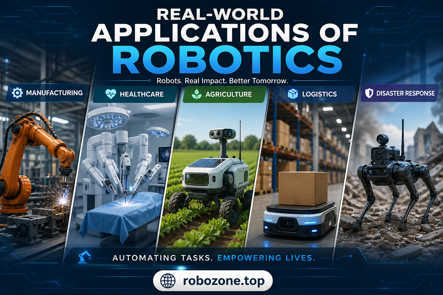 Real-World Applications of Robotics