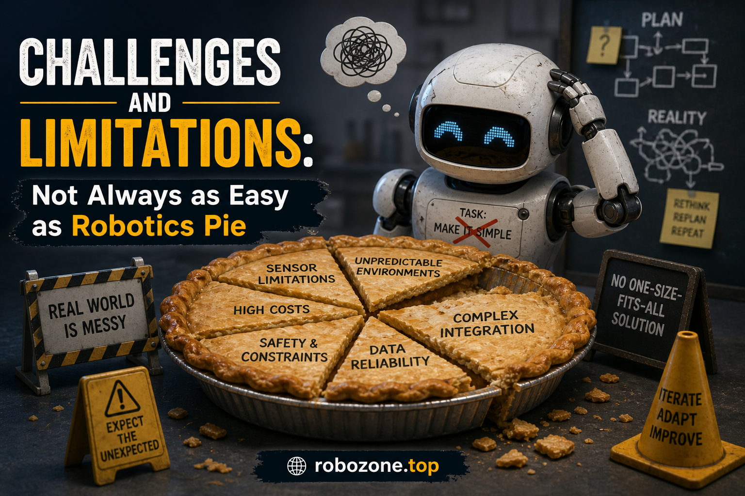 Challenges and Limitations: Not Always as Easy as Robotics Pie