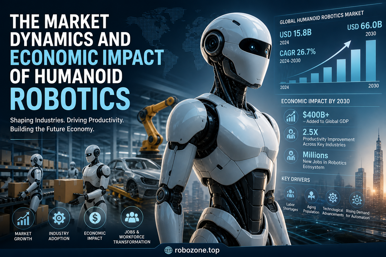 The Market Dynamics and Economic Impact of Humanoid Robotics