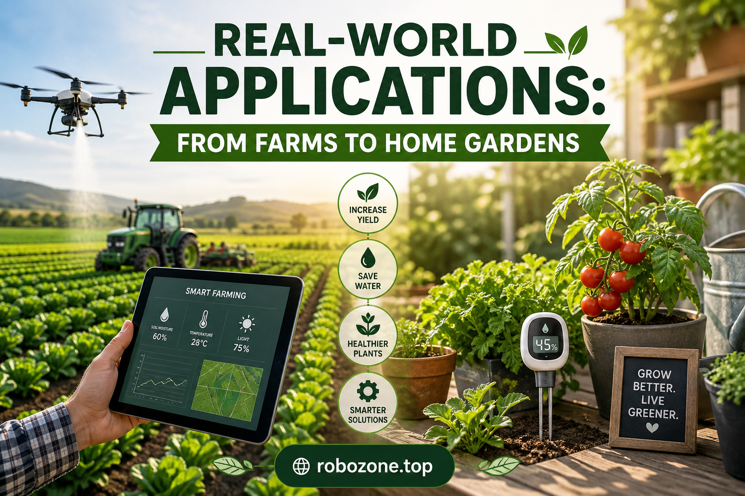 Real-World Applications: From Farms to Home Gardens