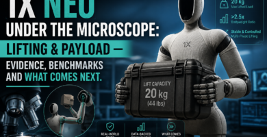 1X NEO Under the Microscope: Lifting & payload — Evidence, Benchmarks and What Comes Next