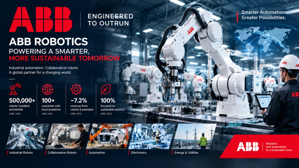 ABB Robotics — Half a million robots and a global service machine