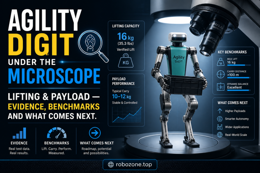 Agility Digit Under the Microscope: Lifting & payload — Evidence, Benchmarks and What Comes Next