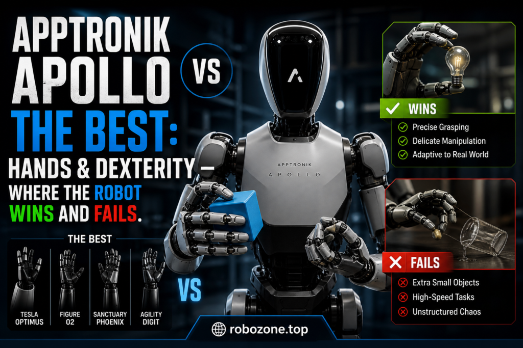 Apptronik Apollo vs the Best: Hands & dexterity — Where the Robot Wins and Fails