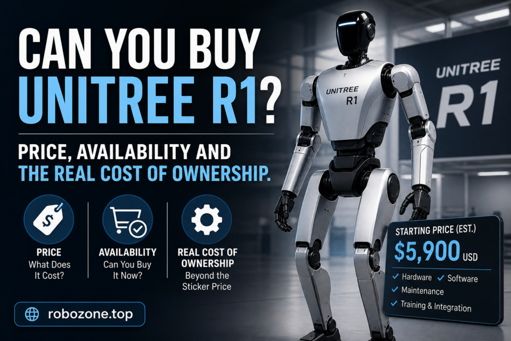 Can You Buy Unitree R1? Price, Availability and the Real Cost of Ownership