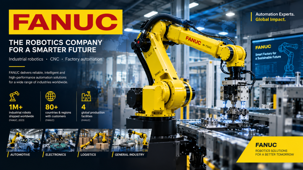 FANUC — The installed-base giant of industrial robotics