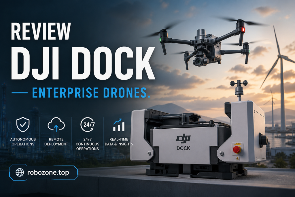DJI Dock - enterprise drones