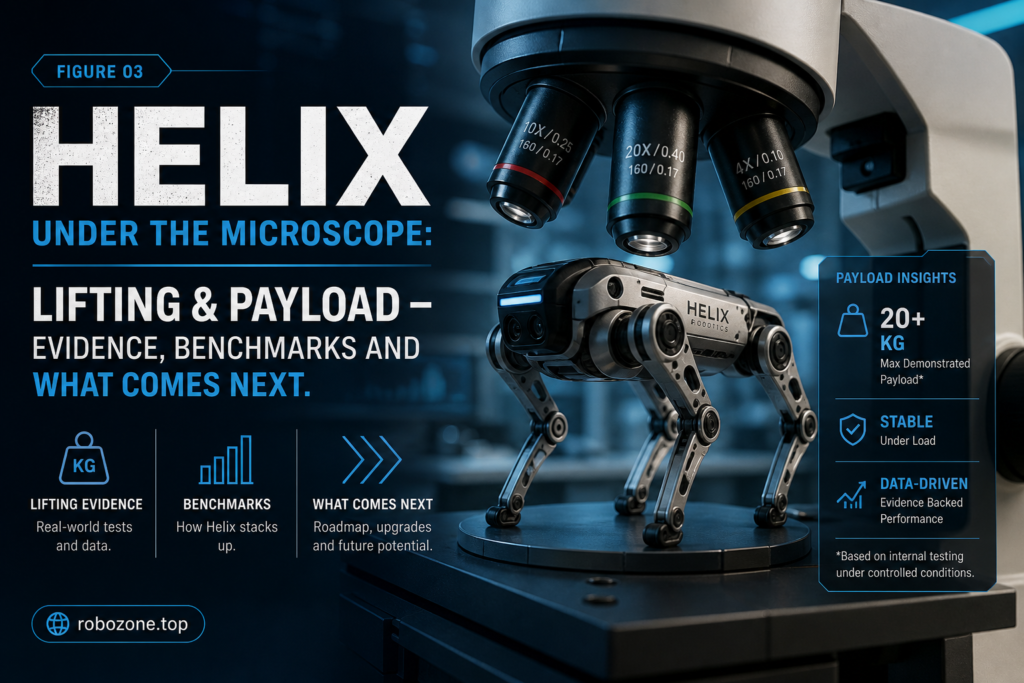 Figure 03 - Helix Under the Microscope: Lifting & payload — Evidence, Benchmarks and What Comes Next