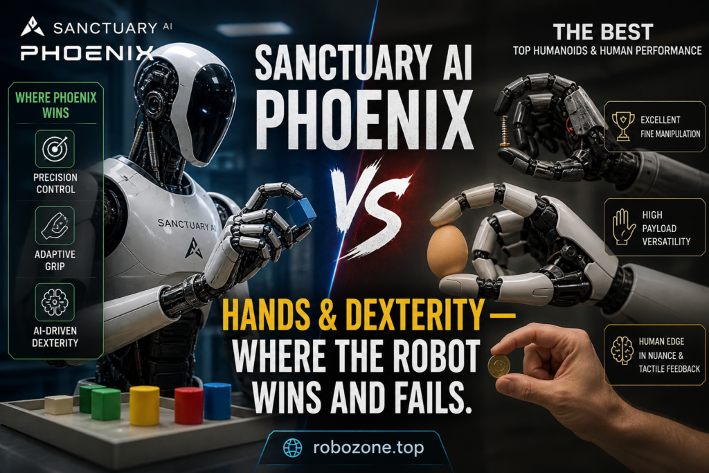 Sanctuary AI Phoenix vs the Best: Hands & dexterity — Where the Robot Wins and Fails