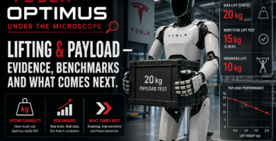 Tesla Optimus Under the Microscope: Lifting & payload — Evidence, Benchmarks and What Comes Next
