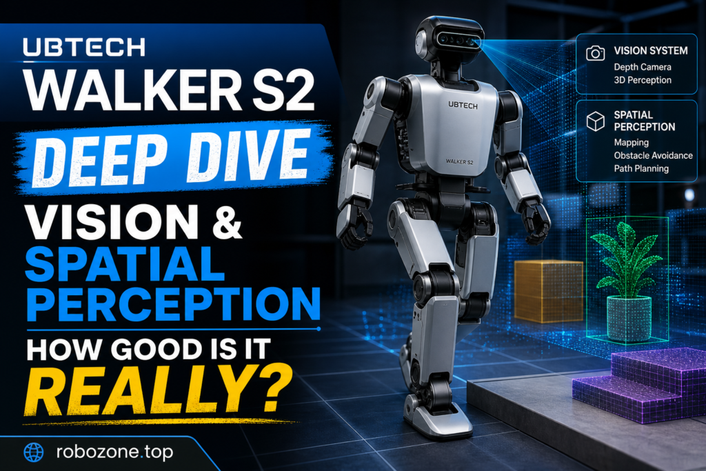 UBTECH Walker S2 Deep Dive: Vision & spatial perception — How Good Is It Really?