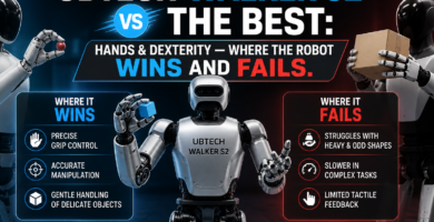 UBTECH Walker S2 vs the Best: Hands & dexterity — Where the Robot Wins and Fails