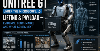 Unitree G1 Under the Microscope: Lifting & payload — Evidence, Benchmarks and What Comes Next