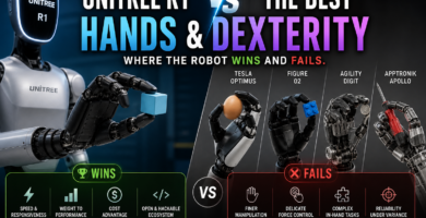 Unitree R1 vs the Best: Hands & dexterity — Where the Robot Wins and Fails