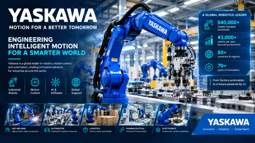 Yaskawa — A robotics powerhouse built on motion control