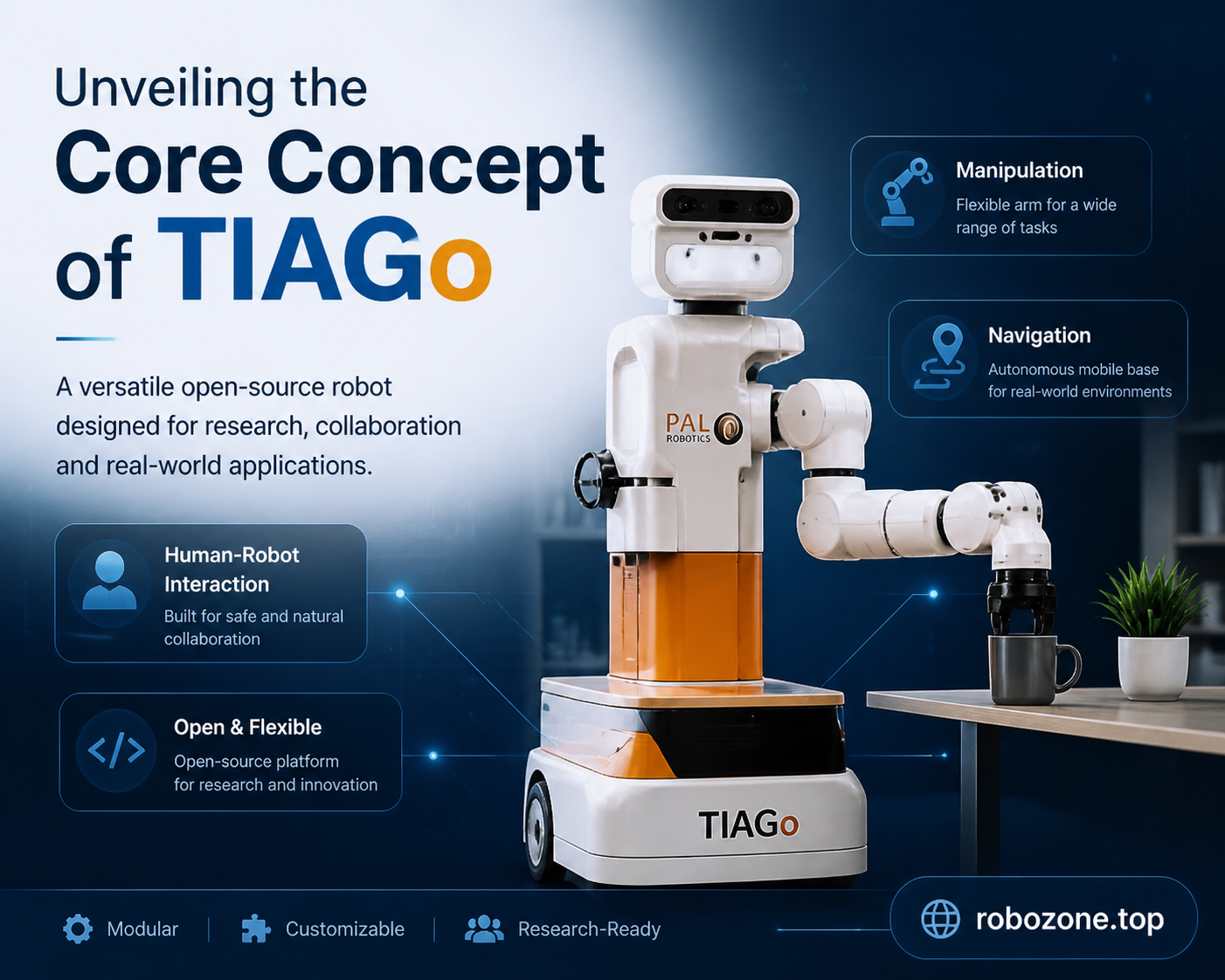 Unveiling the Core Concept of TIAGo