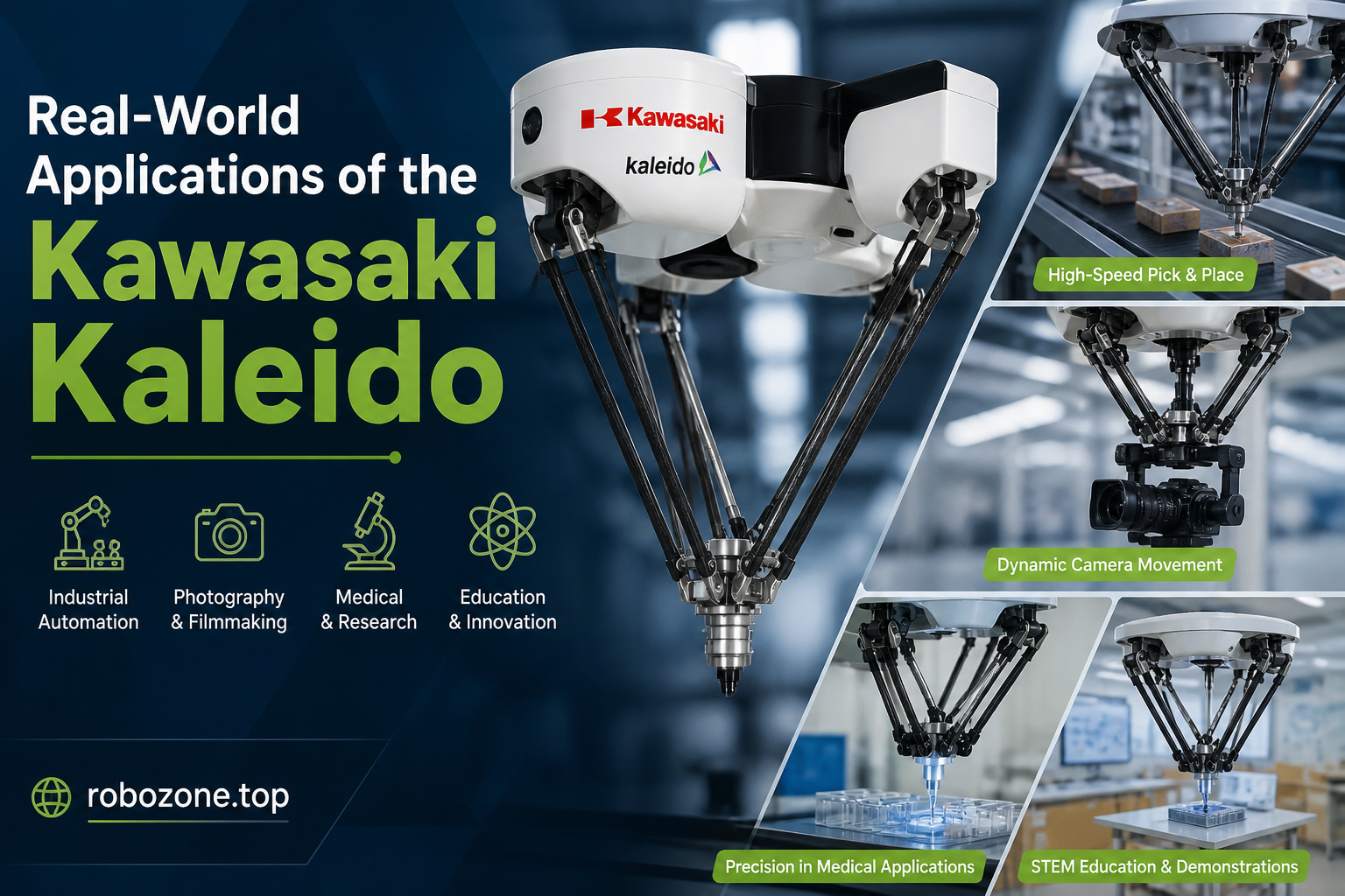 Real-World Applications of the Kawasaki Kaleido