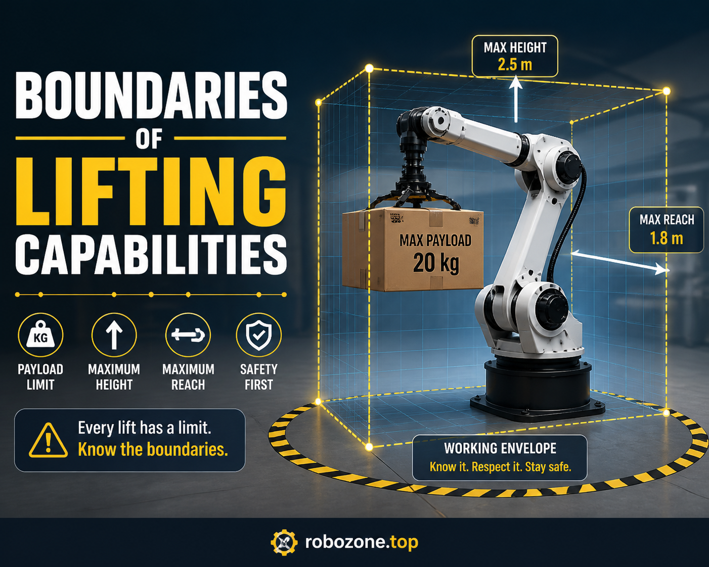 Boundaries of Lifting Capabilities