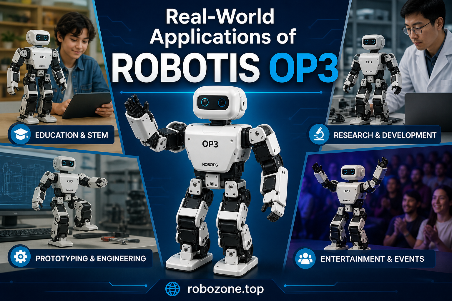 Real-World Applications of ROBOTIS OP3