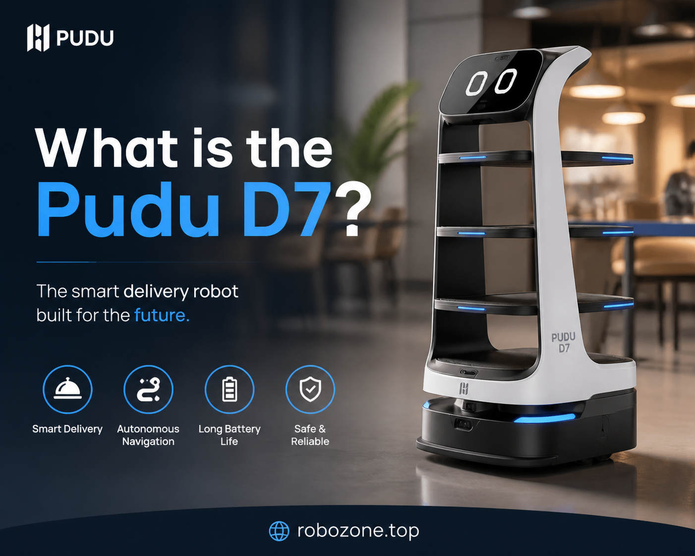 What is the Pudu D7?