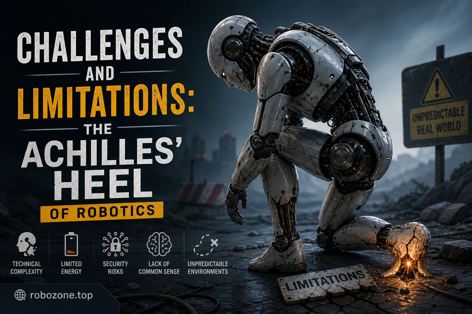 Challenges and Limitations: The Achilles' Heel of Robotics