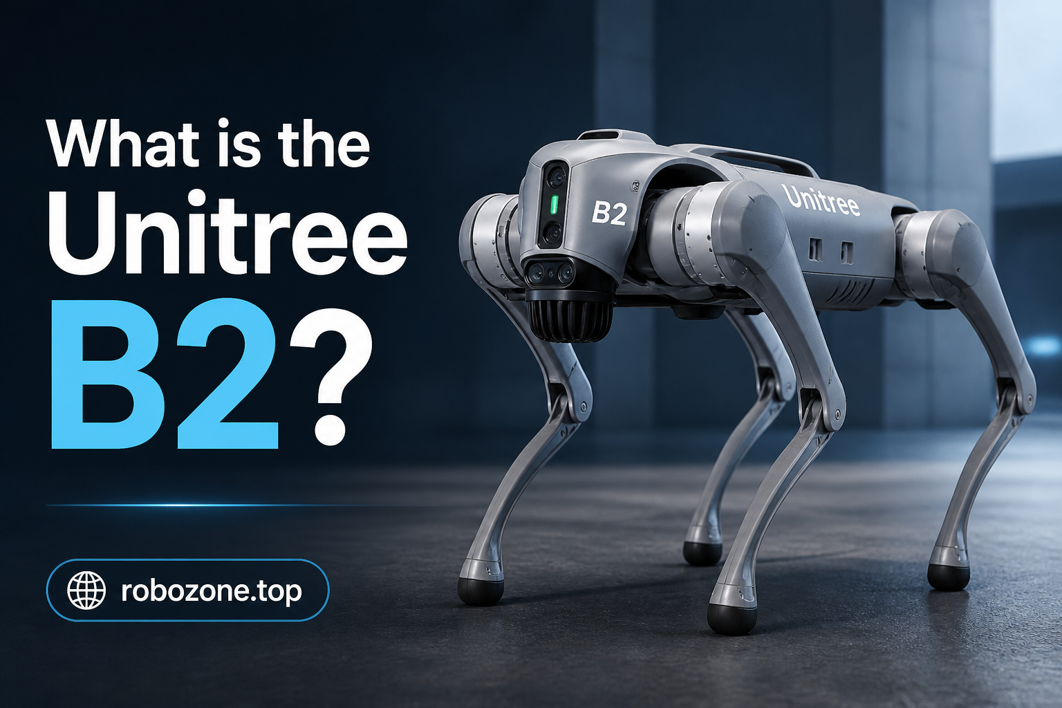 What is the Unitree B2? What is the Unitree B2?